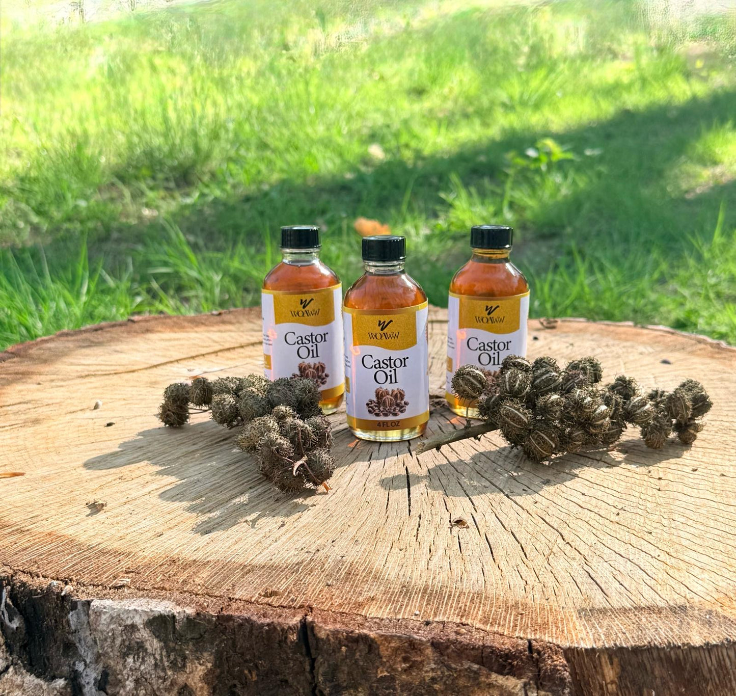 100% Pure Castor Oil – Natural Hair Growth, Thick Brows & Deep Skin Care